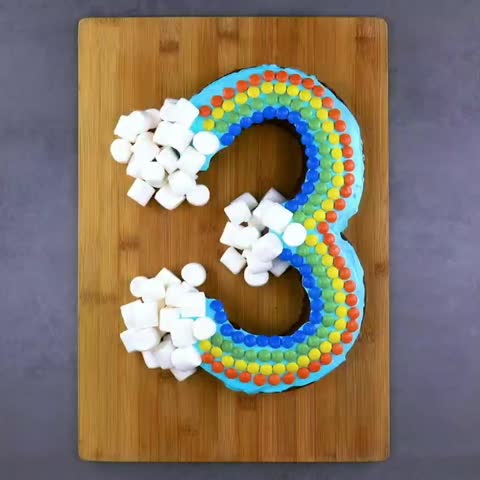 ساخت اعداد با کیک