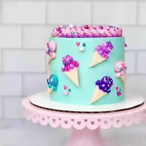 ایده ی دیزاین کیک