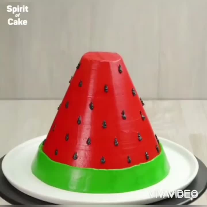 کیک هندونه ای برای یلدا