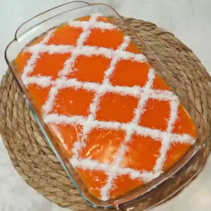 دسر پرتقالی خوشمزه??