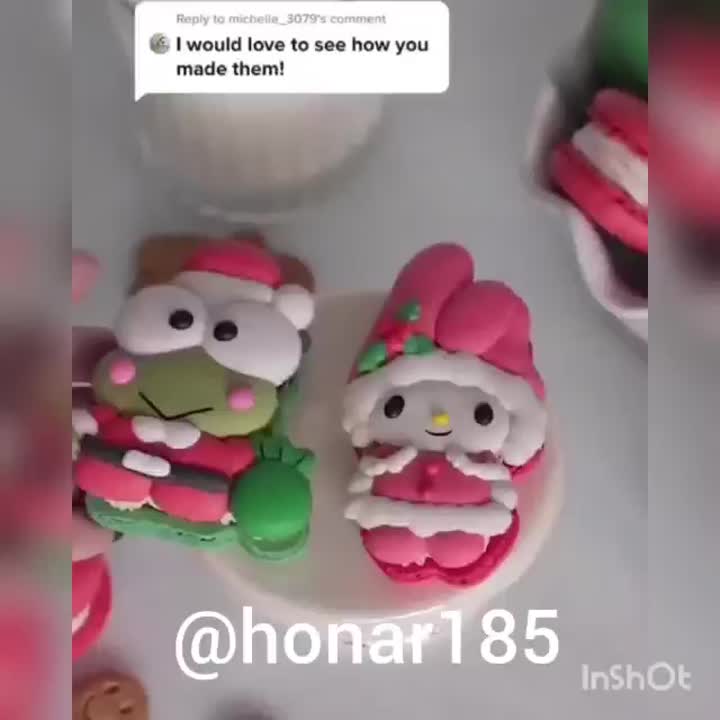 ماکارون مخصوص کریسمس?❄