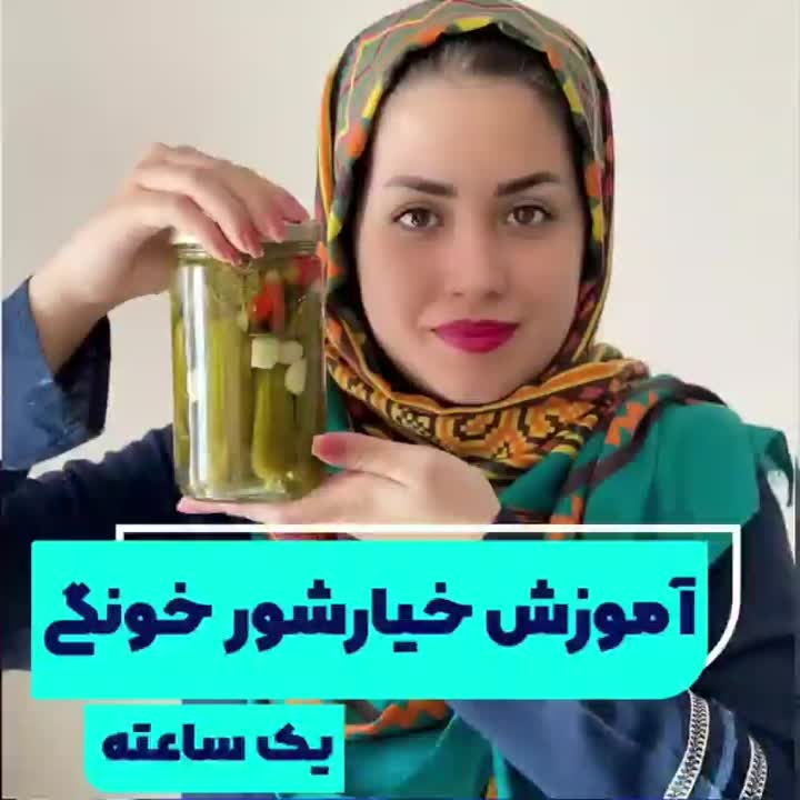 خیار شور خونگی?