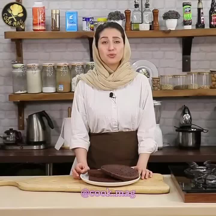 کیک اسفنجی کاکائویی