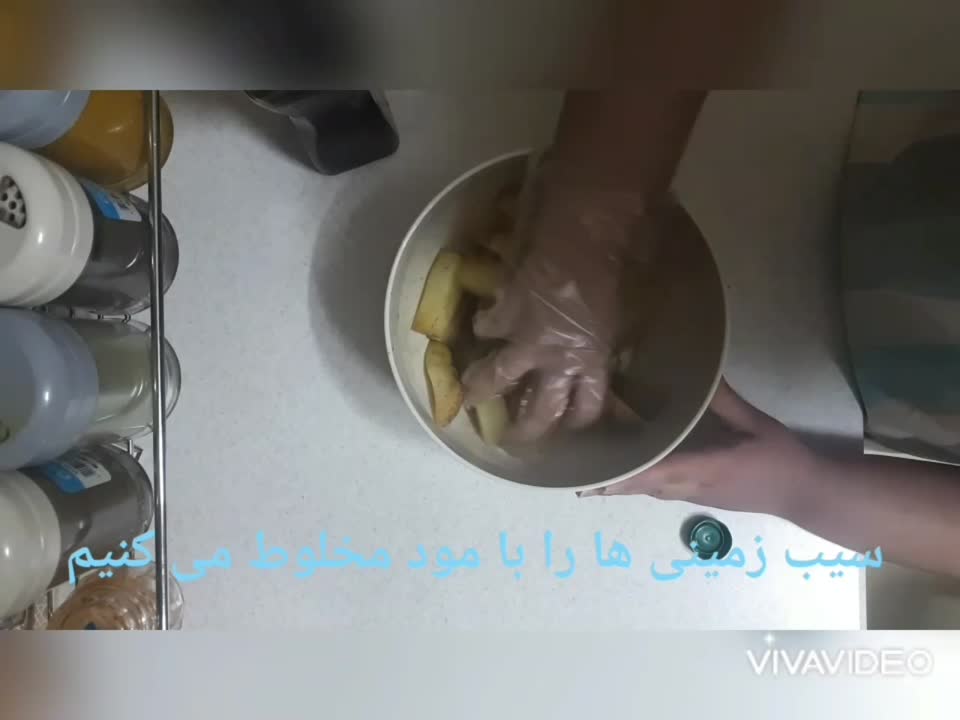 سیب زمینی تنوری