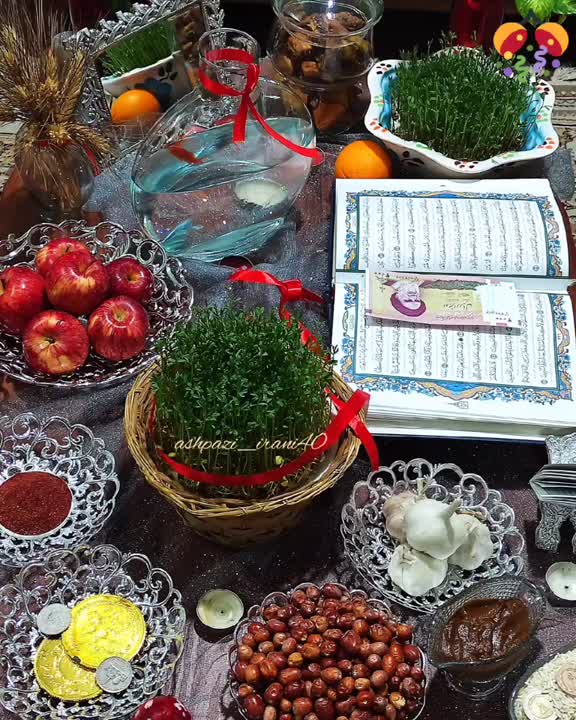 سفره ی عید نوروز ۱۴۰۱پیشاپیش مبارک