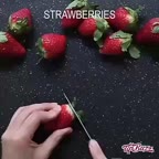 یه ایده جدید با توت فرنگی