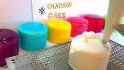 تزیین کیک خیییلی خوشگله