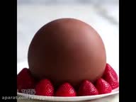 توپ جادویی شکلاتی