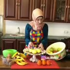 تزیین ظرف میوه