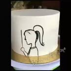 تزئین فوق العاده کیک آبرنگی...باچتر??