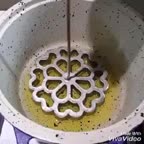 اموزش زولبیا با قالب نان پنجره ای