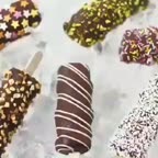 دسر موز شکلاتی