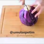 سالاد کلم بنفش