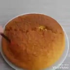 تزیین کیک به شکل ساده ولی زیبا