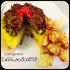 تهچین گوشت چرخ کرده