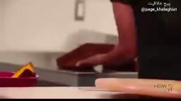 تزئین کیک بشکل مکعب روبیک