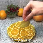 میوه خشک یا چیپس میوه خانگی