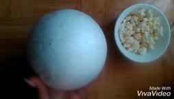 تزیین پاپ کورن یلدا