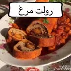کلیپ تهیه رولت مرغ