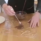 تزیین کیک با شکلات