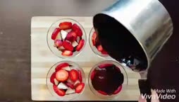 دسر ساندی شکلات