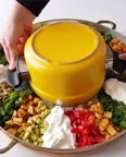 دیس سبزیجات سرخ شده