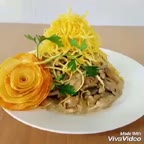 گل رز با سیب زمینی