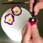 آموزش گل با فوندانت