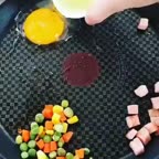 صبحانه ی ساده و خوشمزه