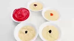 کیک رنگی رنگی