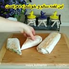 ساندویچ سالم خوشمزه