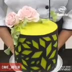 یک ایده جالب در استفاده از فوندانت دو لایه