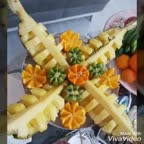 طریقه برش آناناس