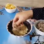 پشمک قالبی شکلاتی