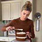 تزیین کیک جالب زمستون