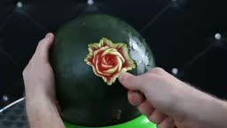 تزیین هندوانه یلدا