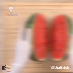 یه روش جالب برا برش هندوانه