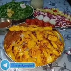 به سیخ کشیدن فیله مرغ