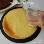 تزیین ساده کیک خانگی