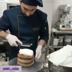 خامه کشی ب سبک قنادی