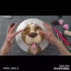 کیک حجمی سگ (۳)