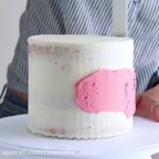 تزیین کیک با خامه