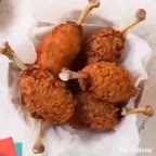 ران مرغ سوخاری