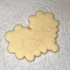 دیزاین بیسکویت قلبی