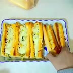 ساندویچ مرغ در فر