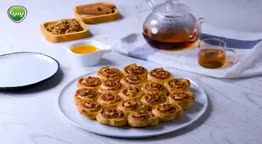 رول باقلوا گردویی