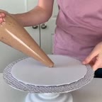 تزیین کیک شکلاتی