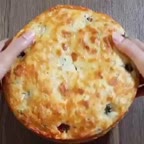 کیک مرغ و بادمجان