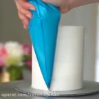 تزیین کیک ساده و زیبا