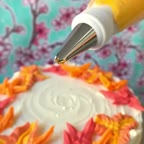 کیک با تم پاییز